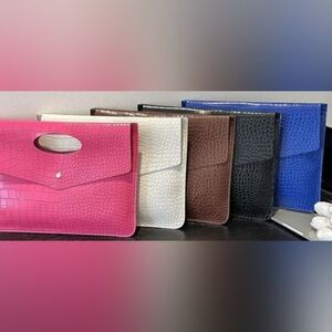 Solid Color Crocodile Pattern Hand Bag